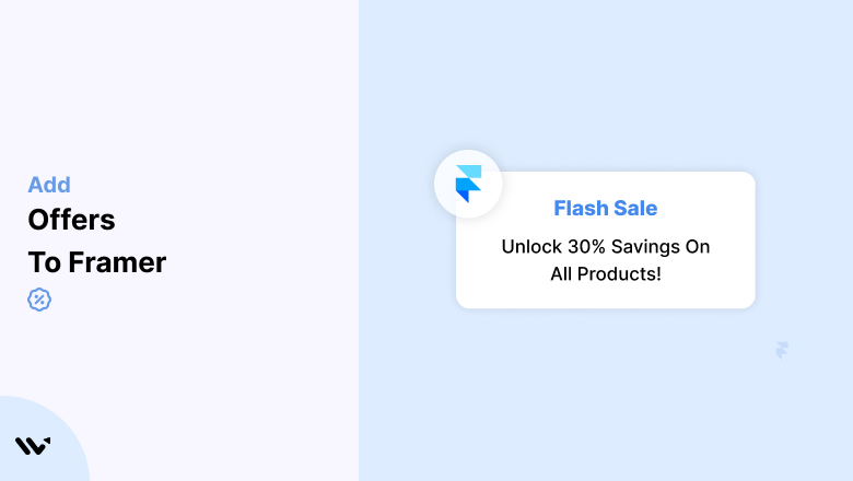 Offers to Framer