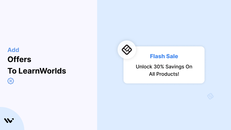 Offers to LearnWorlds
