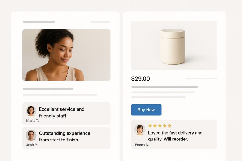 Best Places to Show Testimonials