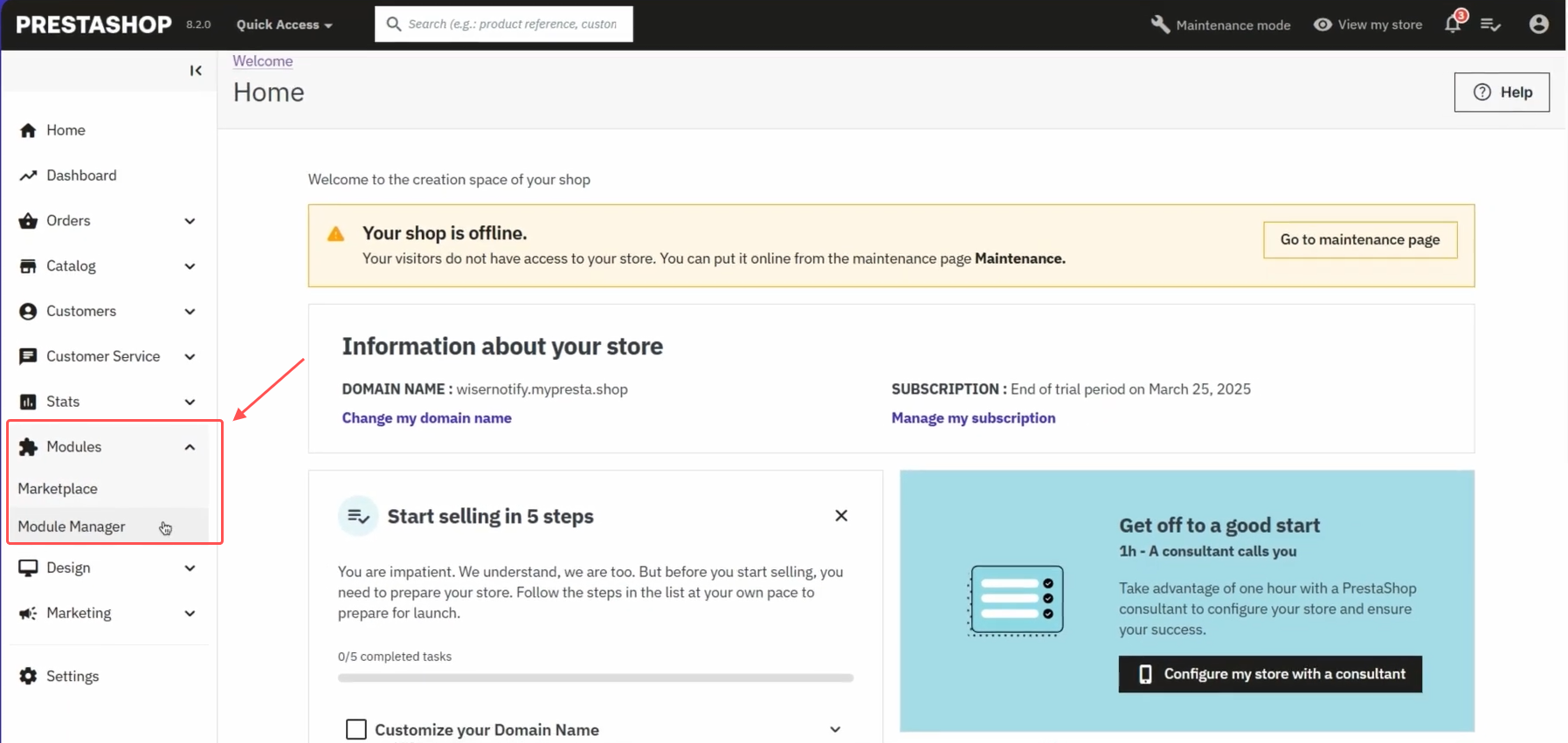Install the Module in PrestaShop