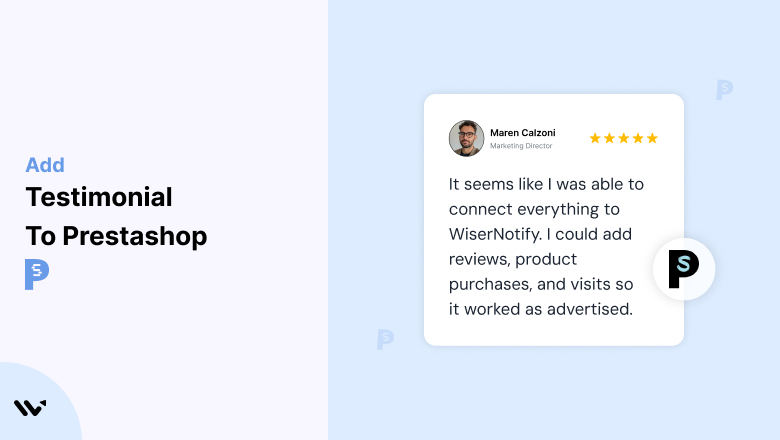 Testimonial to Prestashop