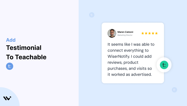 Testimonial to Teachable