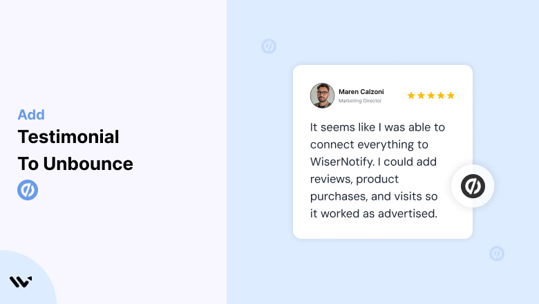 Testimonial to Unbounce