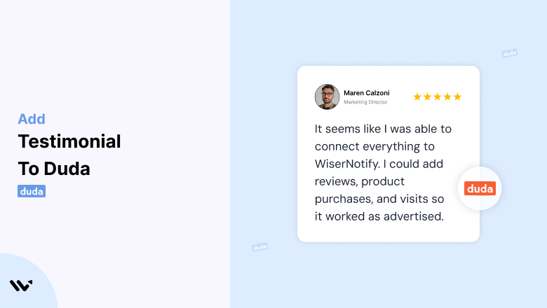 Testimonial to duda