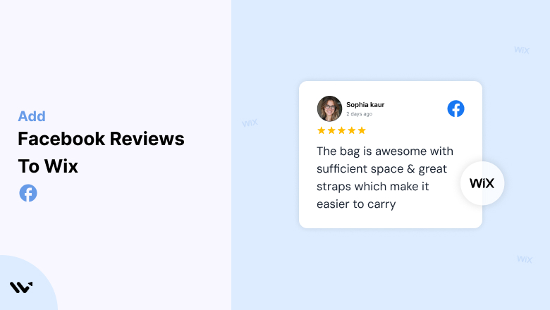 facebook Reviews to Wix