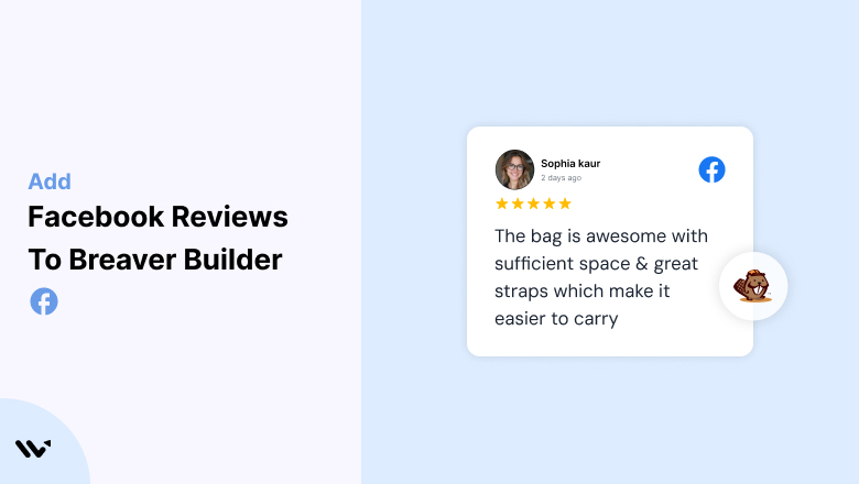 facebook Reviews to breaver Builder