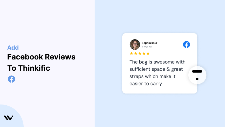 facebook Reviews to thinkific