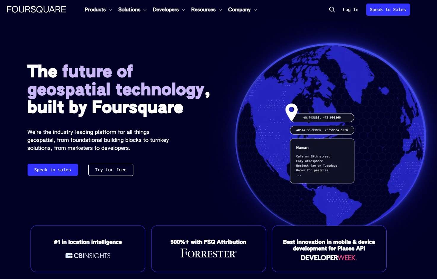 Foursquare Customer Review Platform