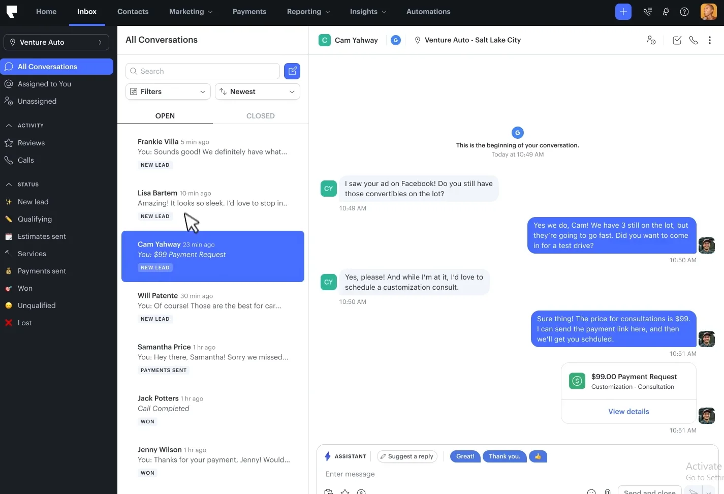 Unified Inbox