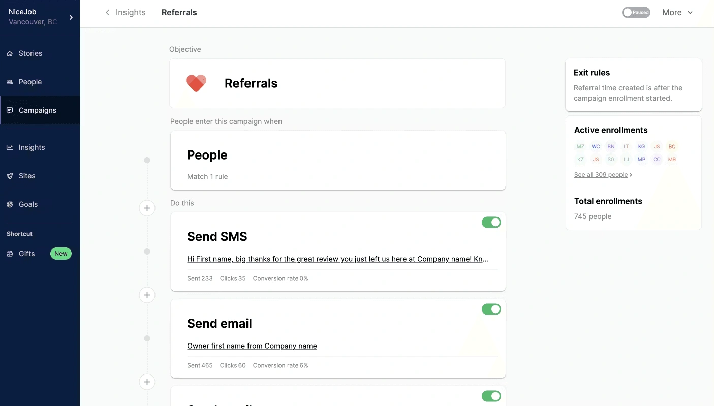 referrals