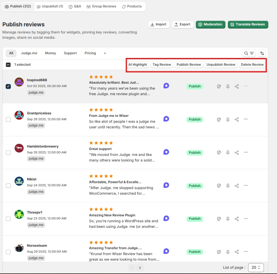 Review Management