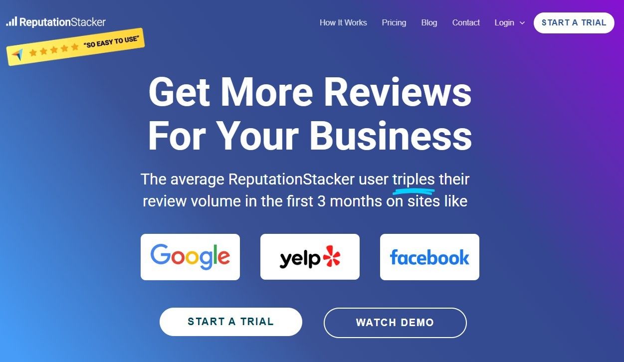 ReputationStacker Yext alternative