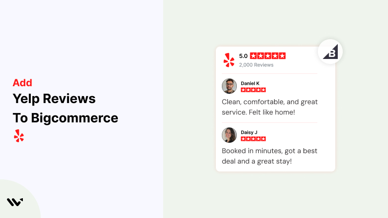 Yelp Reviews to Bigcommerce