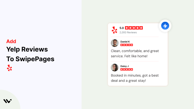 Yelp Reviews to SwipePages