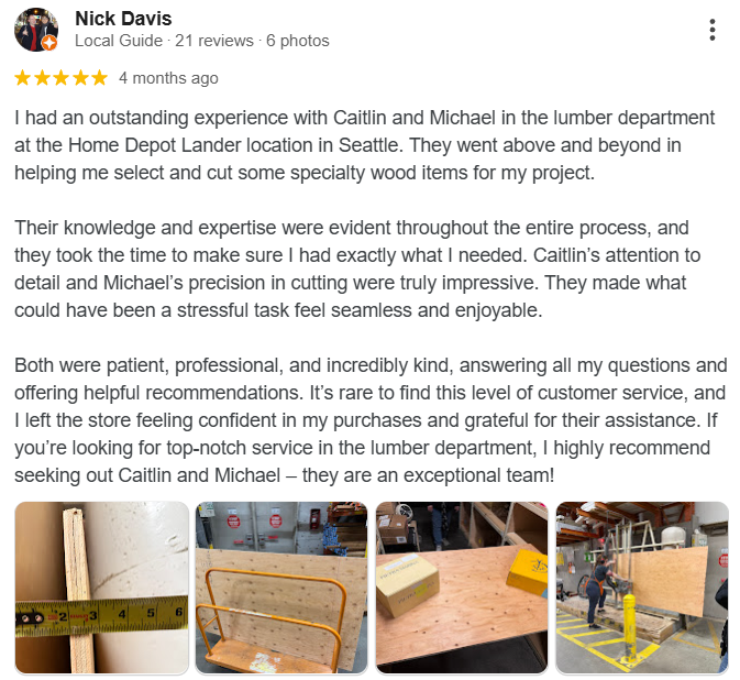 The Home Depot, Seattle