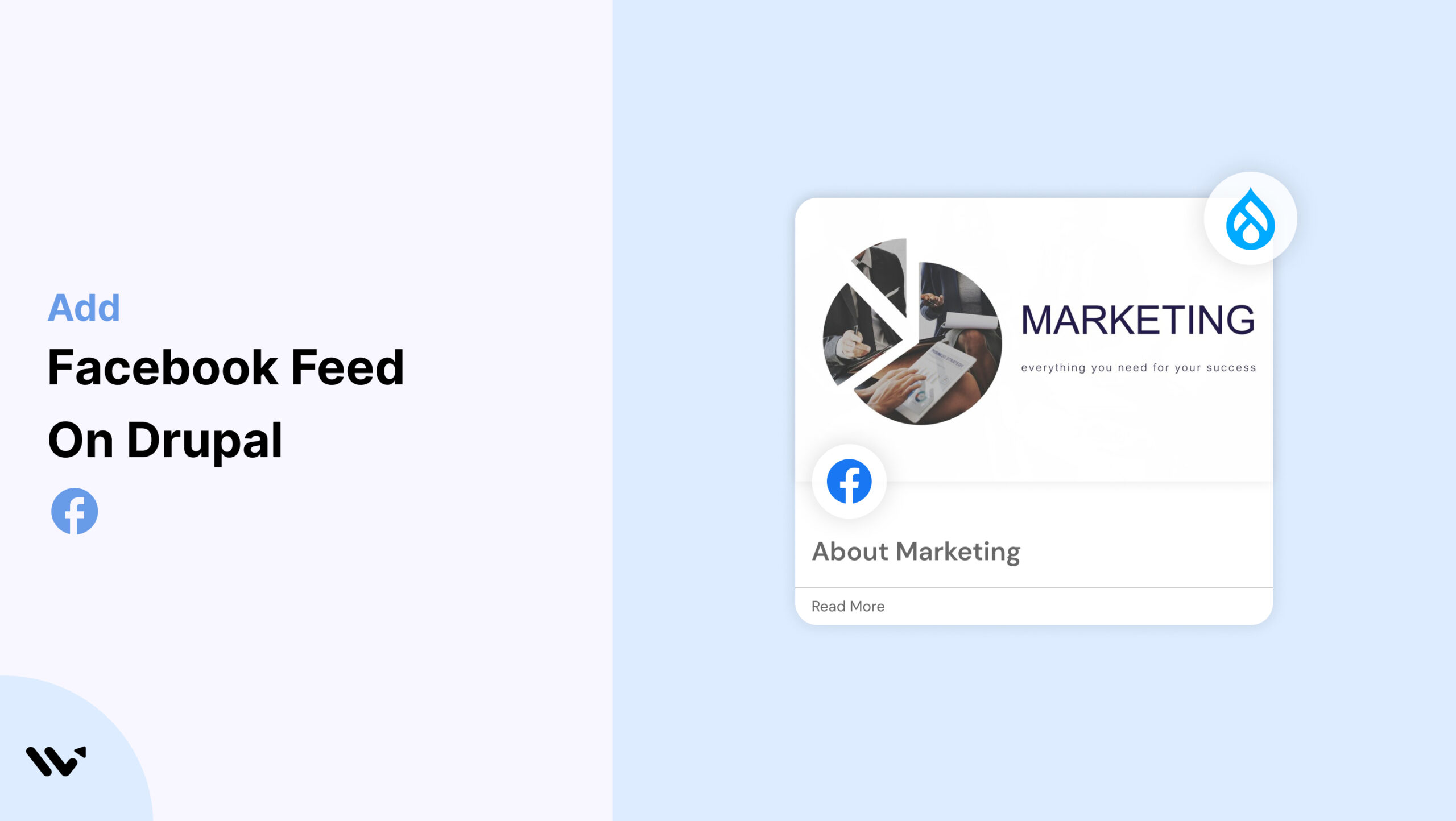 Add on Facebook Feed on Drupal