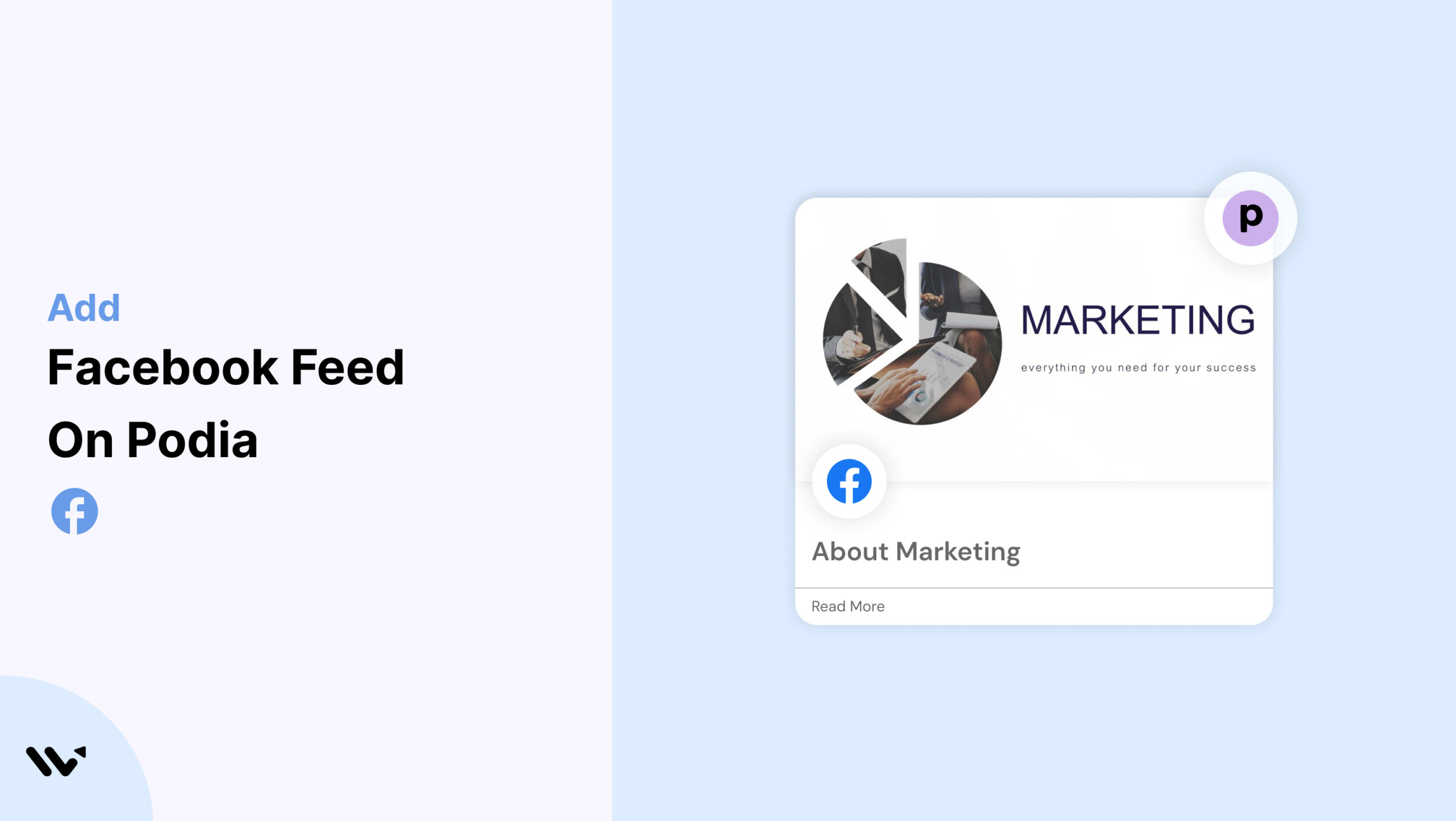Facebook Feed on Podia