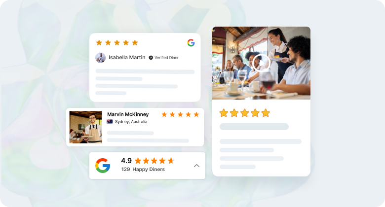 WiserReview display widgets