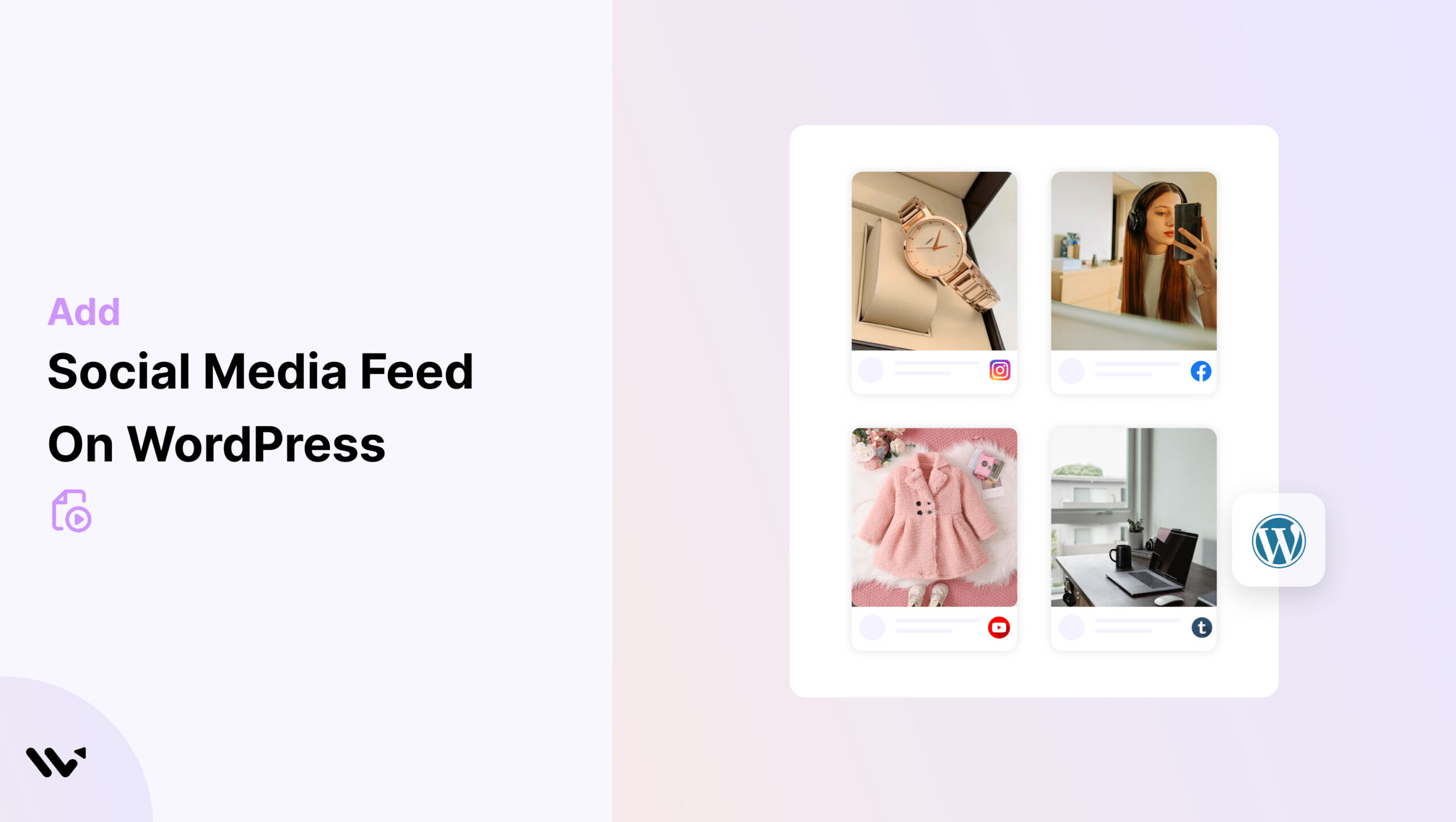 Social Media Feed on WordPress