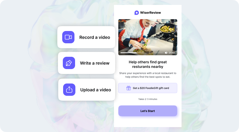 WiserReview collect reviews