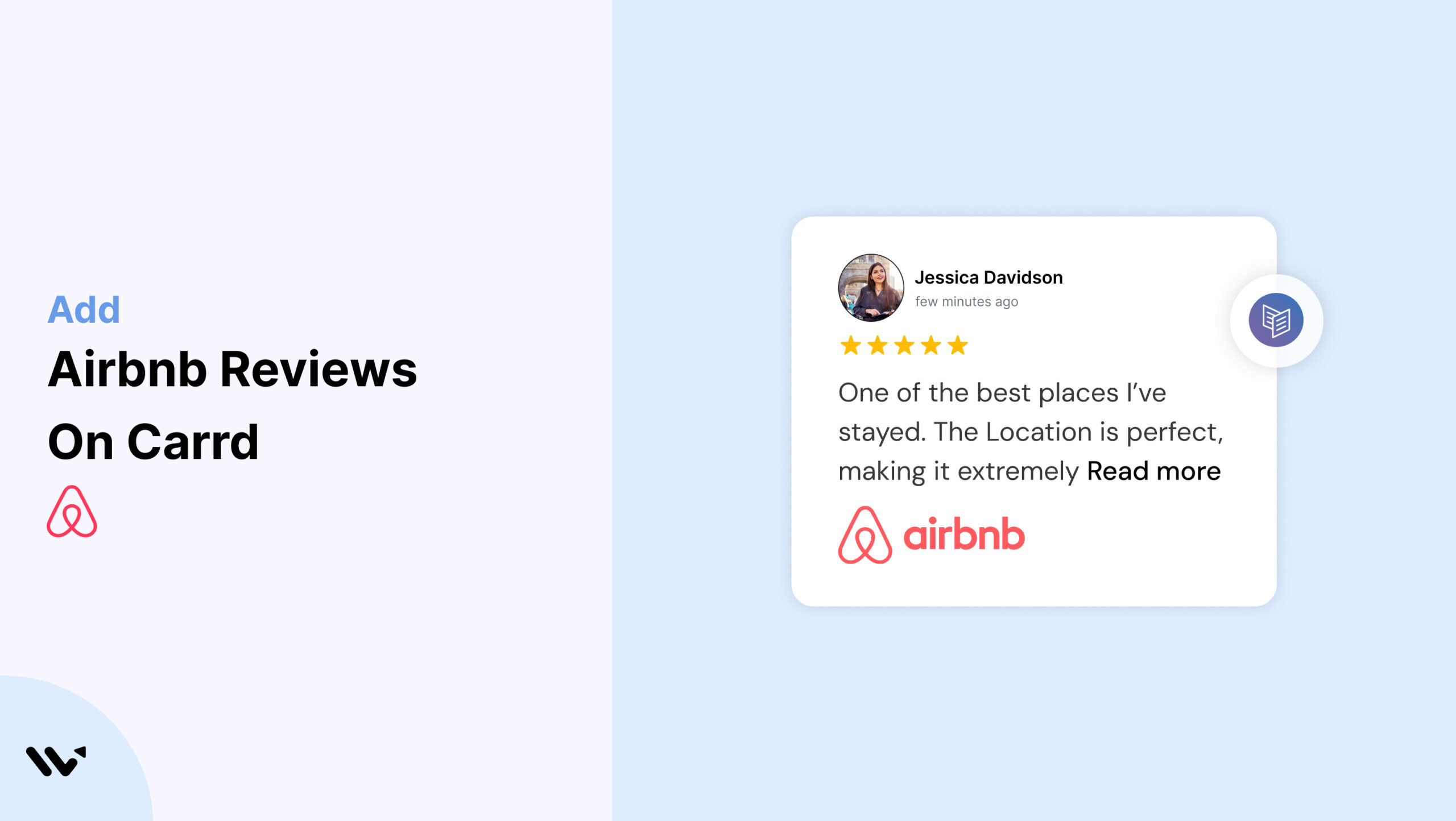 Airbnb Reviews on Carrd