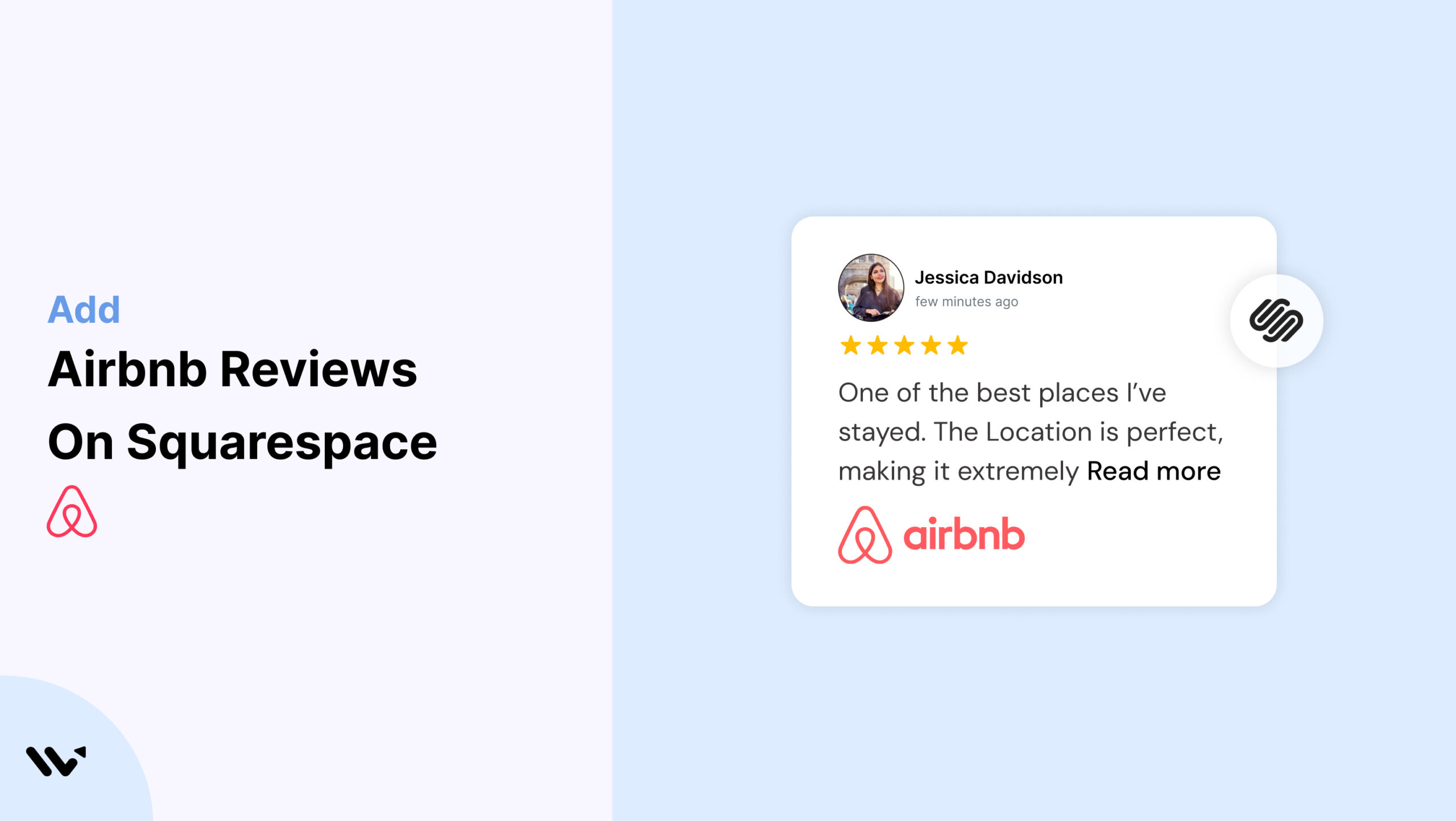 Airbnb Reviews on Squarespace