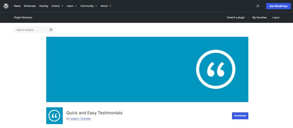 Easy testimonial