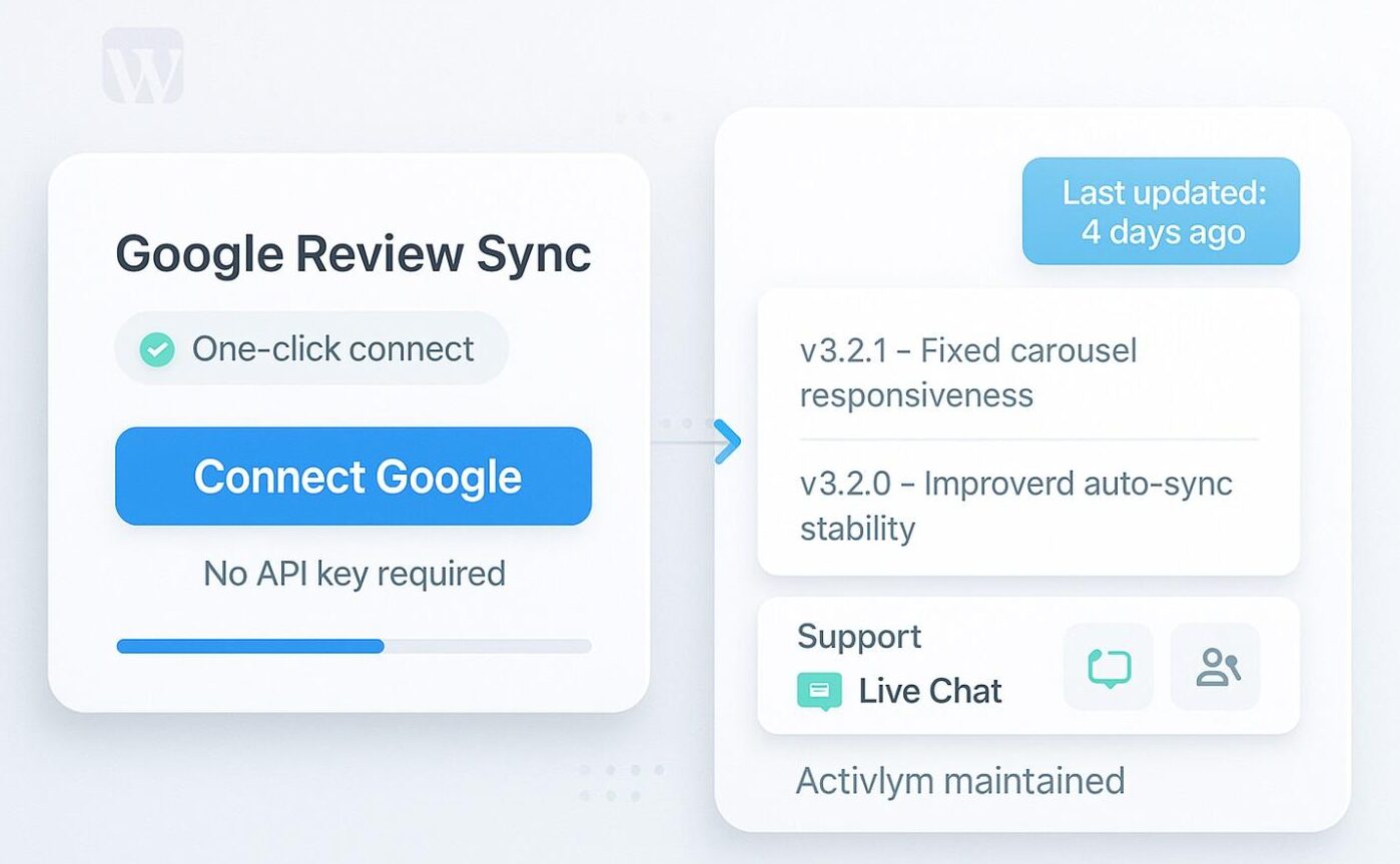 How I tested Google review WordPress plugins