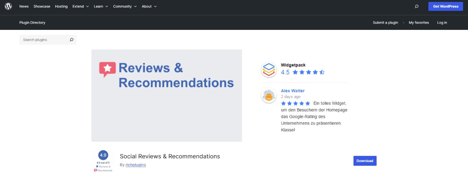 Social Reviews & Recommendations