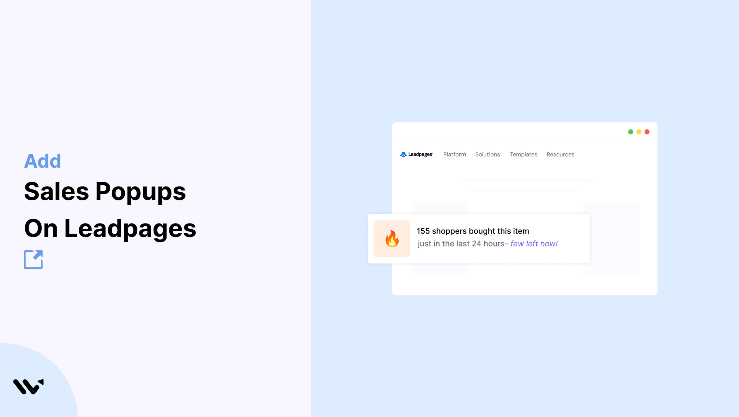 Sales Popups on Leadpages