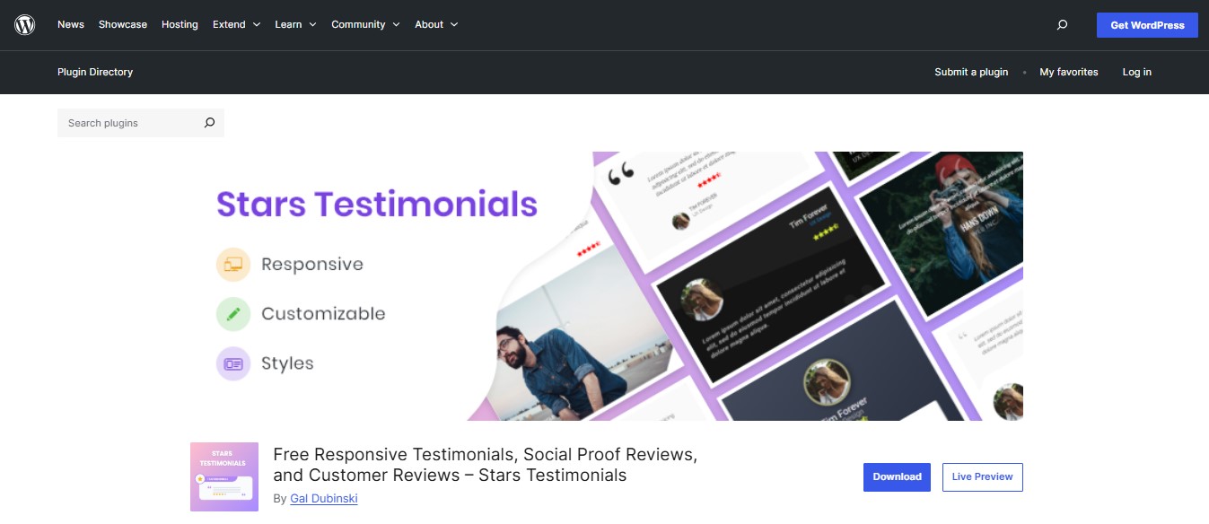 Stars Testimonials
