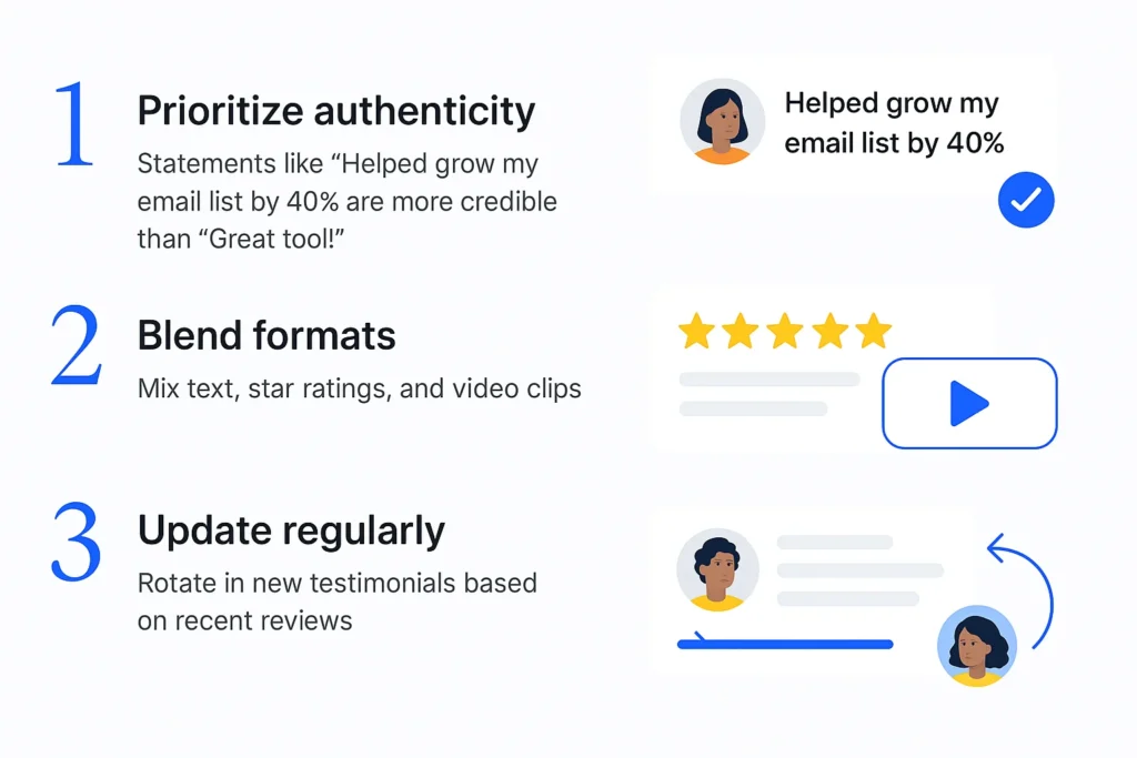Testimonial Optimization Tips