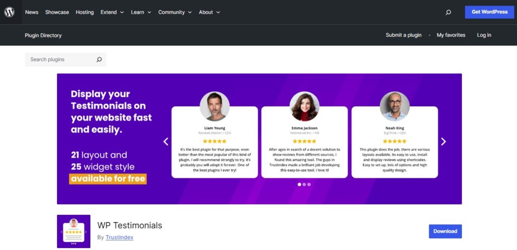WP Testimonials Pro