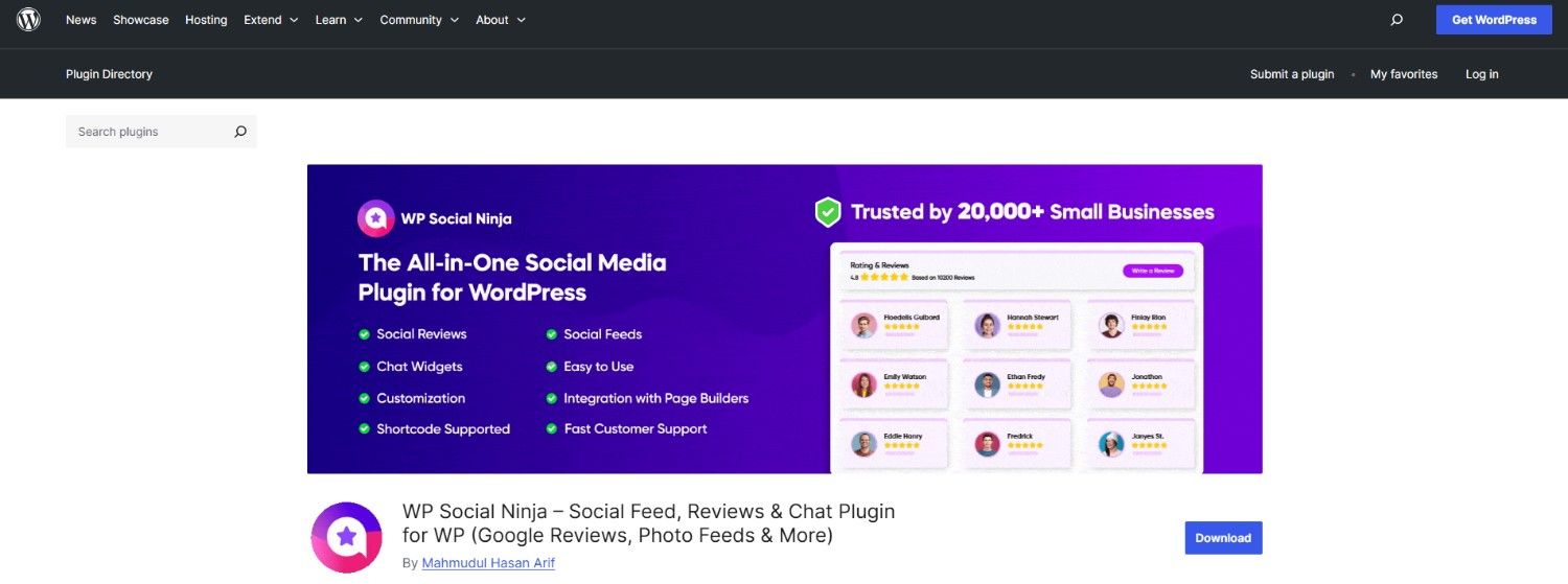 WP Social Ninja