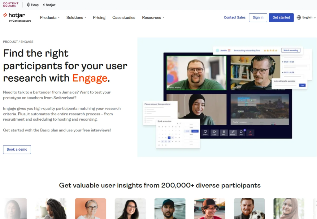 UX interview scheduling tool