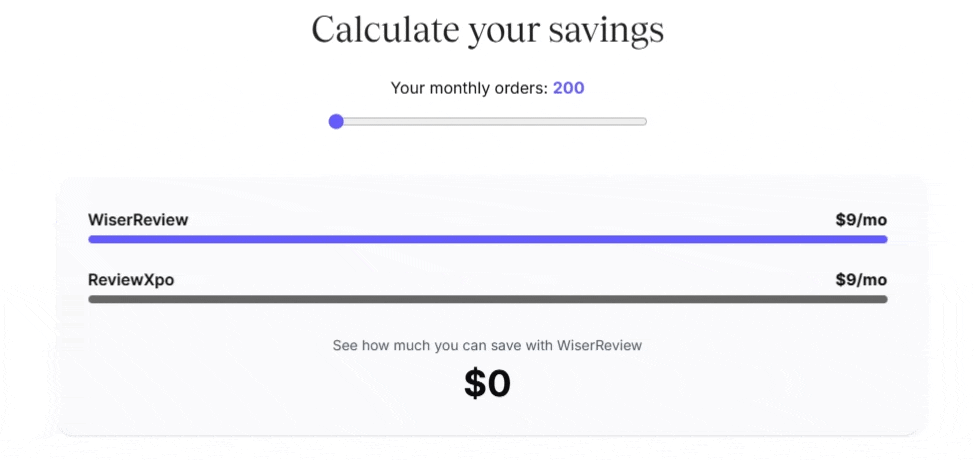 Calclulate saving reviewxpo