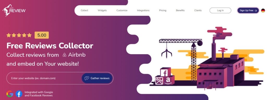 JustReview multi-platform review aggregation cheaper than EmbedSocial