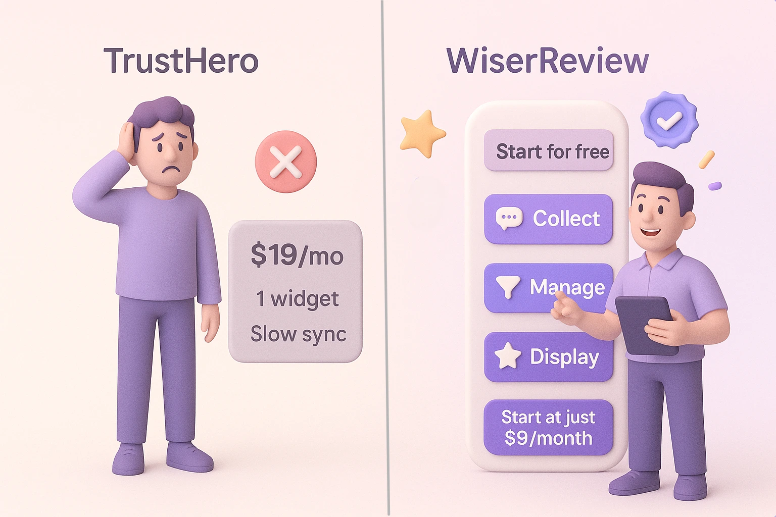 WiserReview workflow