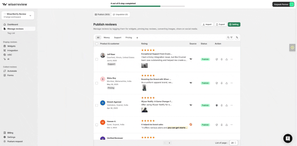 Automate Review Requests