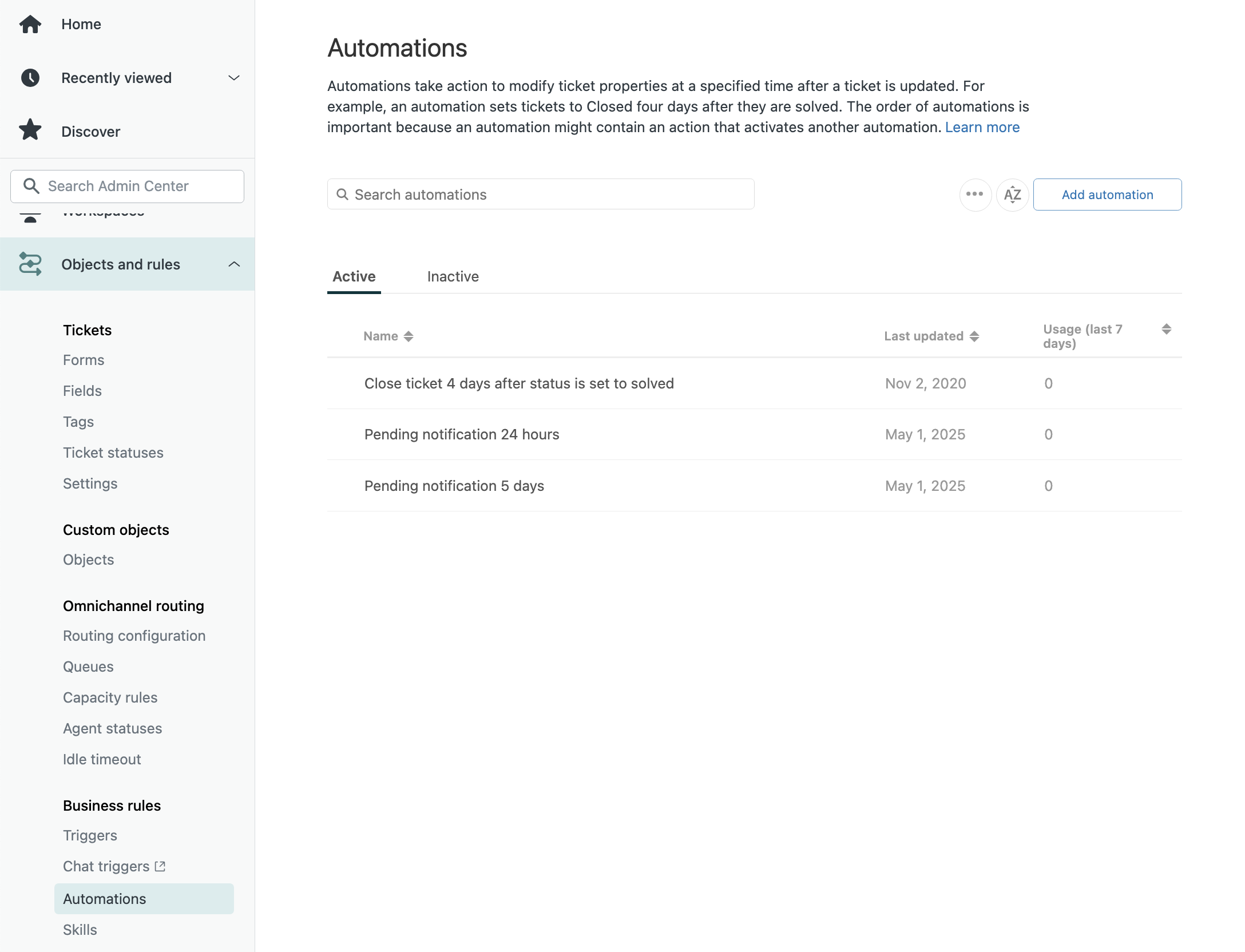 Automation and Workflows