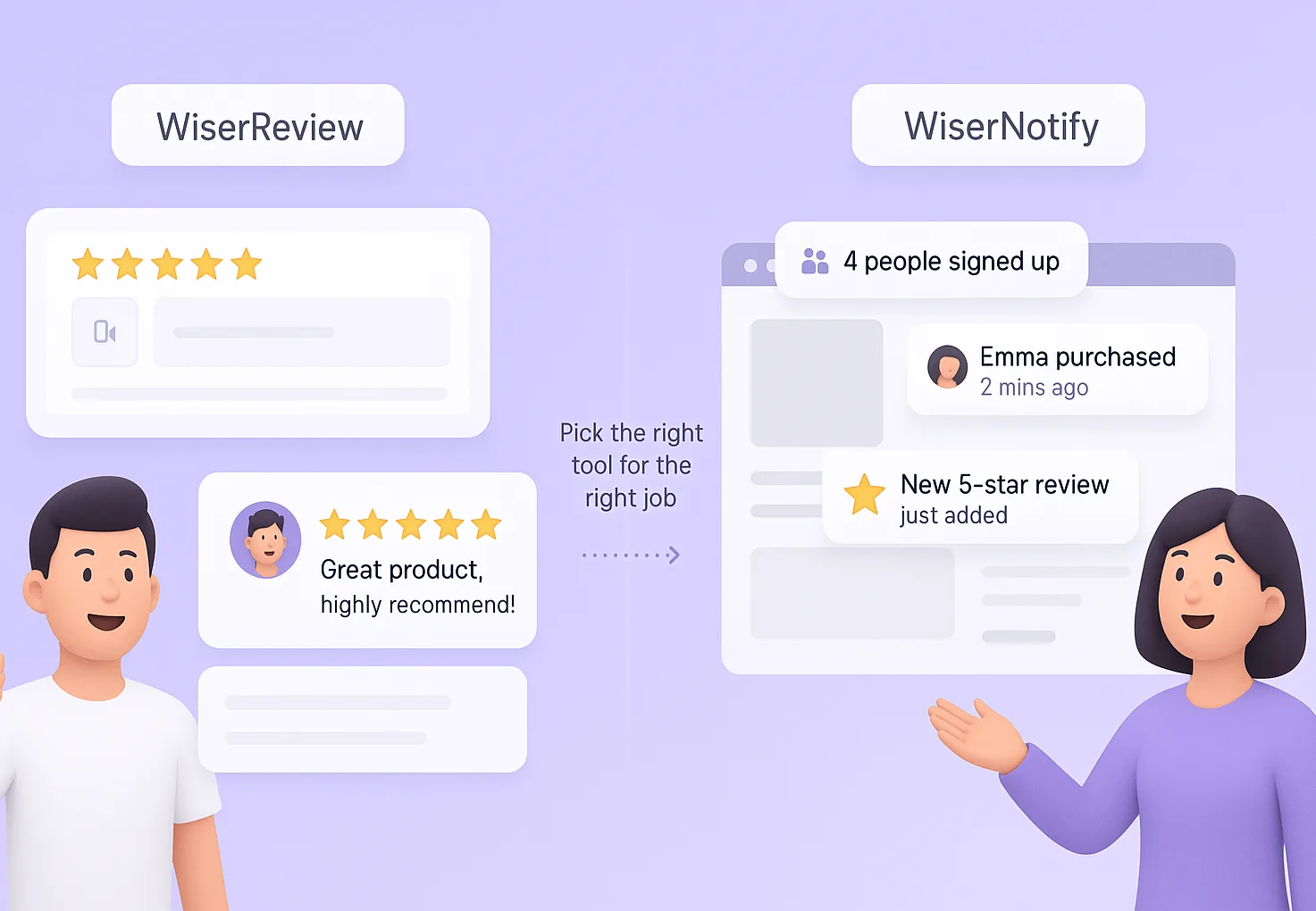 Choosing the right widget tool