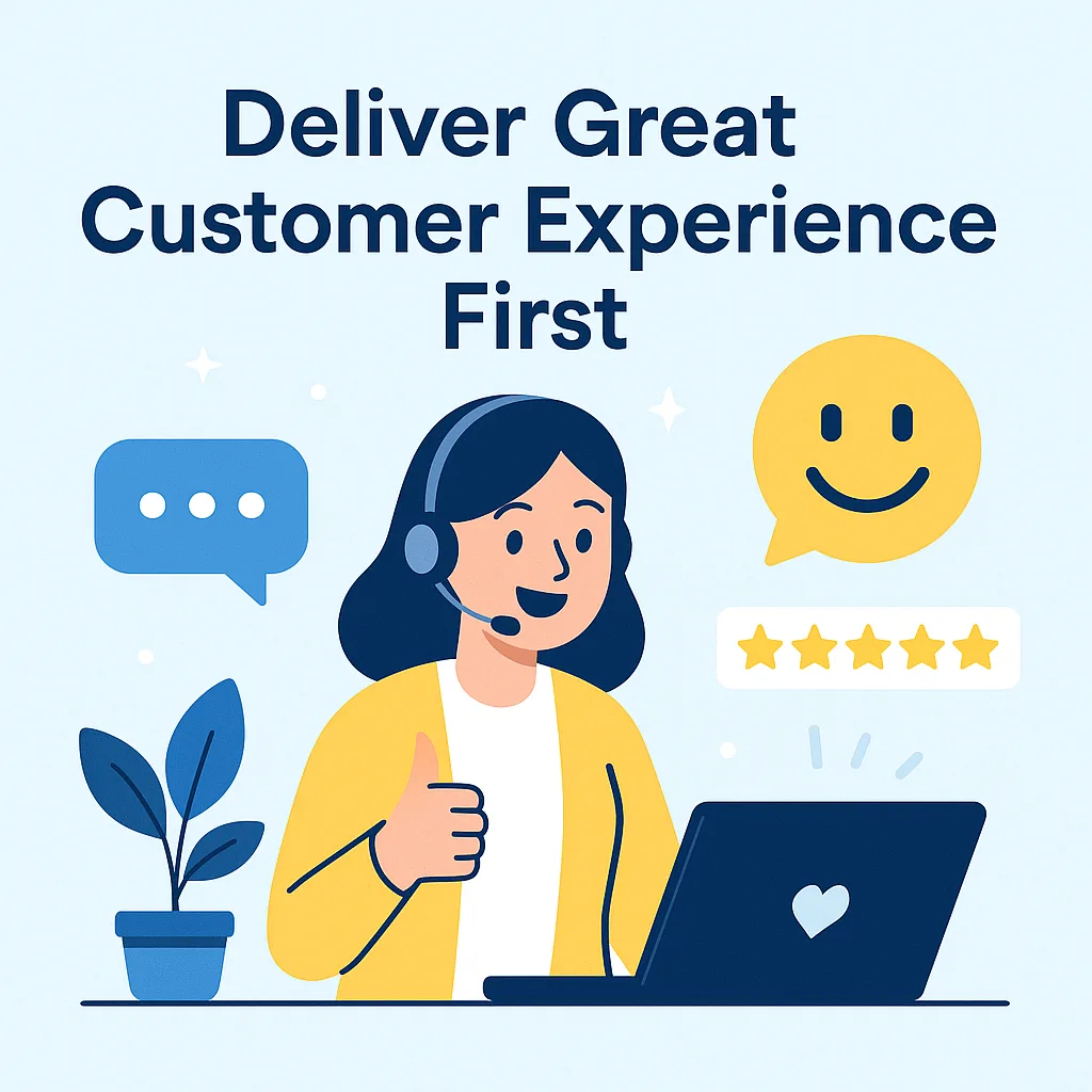 Deliver Great Customer Experience First