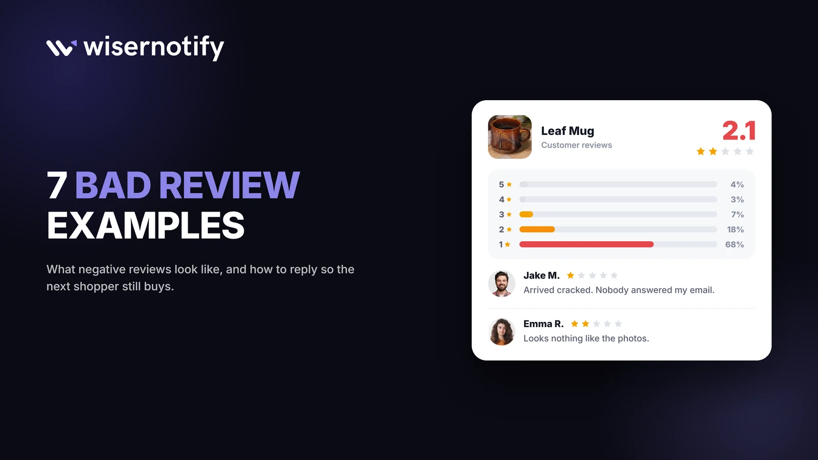 7 Bad Review Examples and How to Respond to Each (2026)