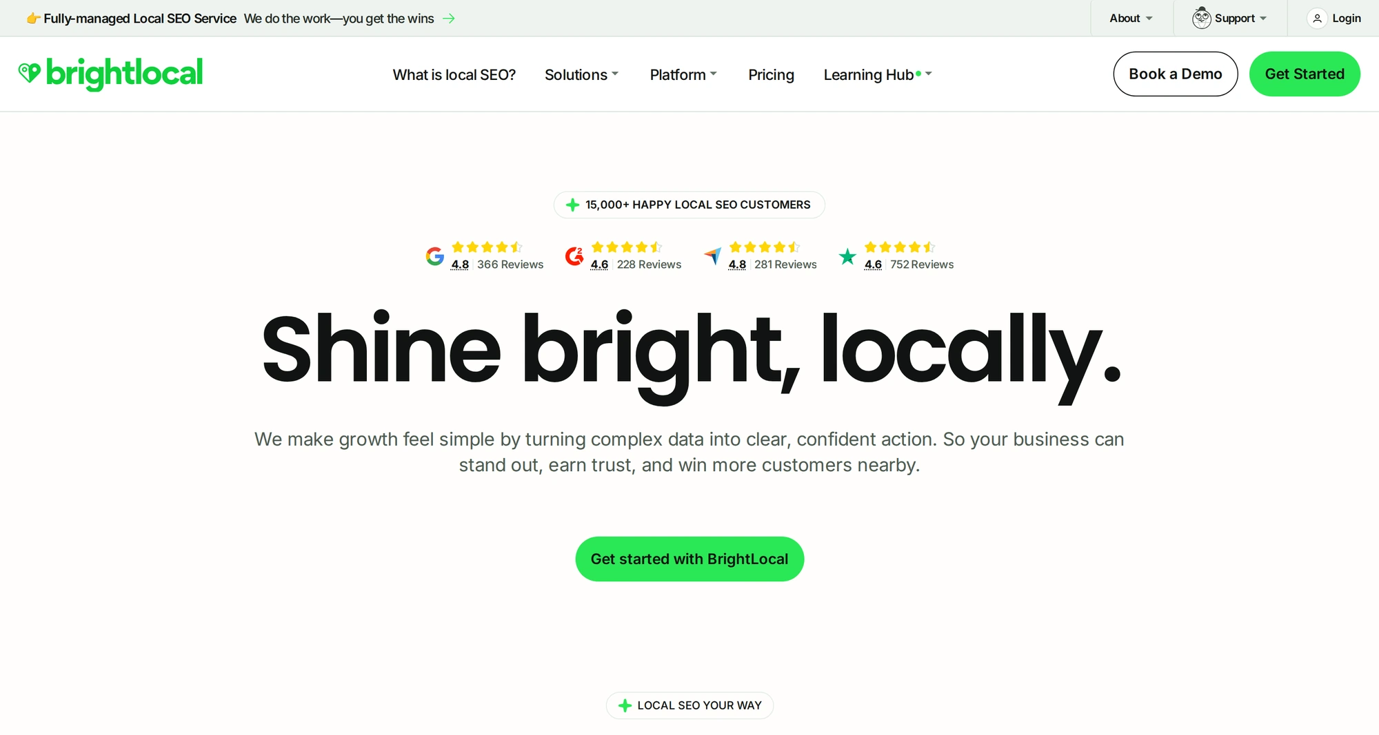 BrightLocal Yext alternative