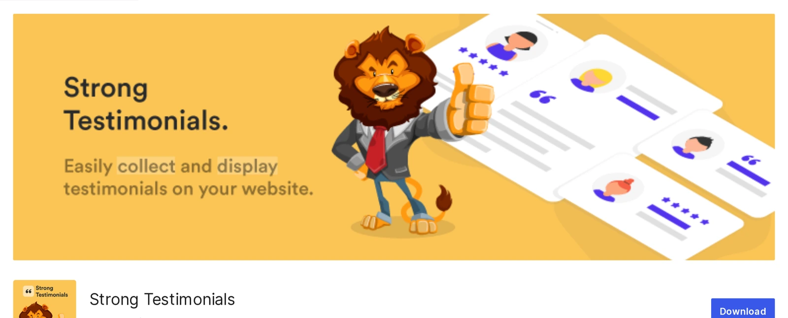 Strong Testimonials WordPress plugin