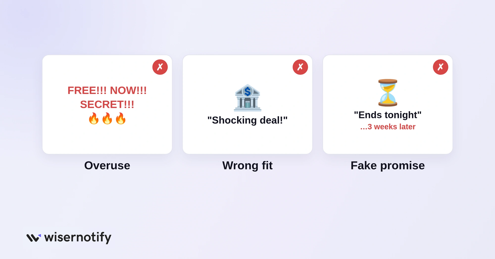 Trigger word mistakes: overuse, wrong fit and fake promises