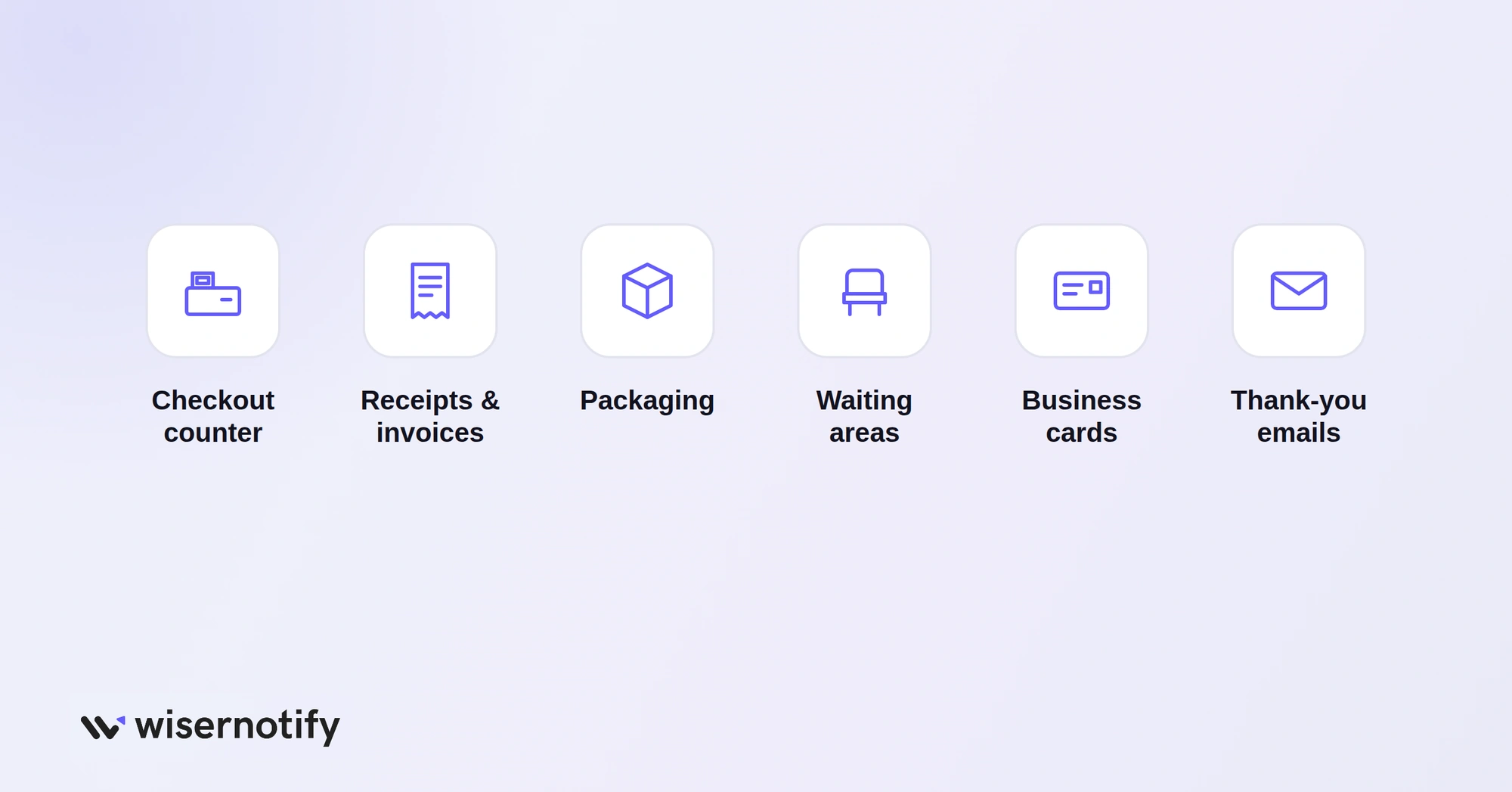 Where to place a Google review QR code: checkout counter, receipts, packaging, waiting areas, business cards, thank-you emails