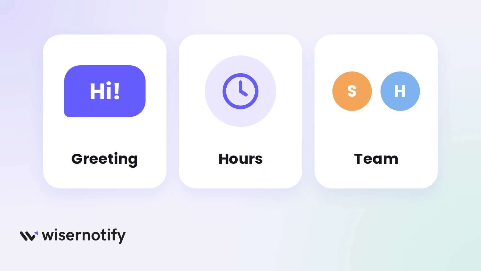 Three WhatsApp widget best practices: a greeting, reply hours and a team