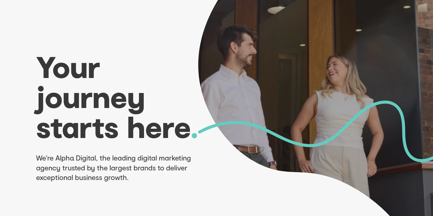 Alpha Digital homepage