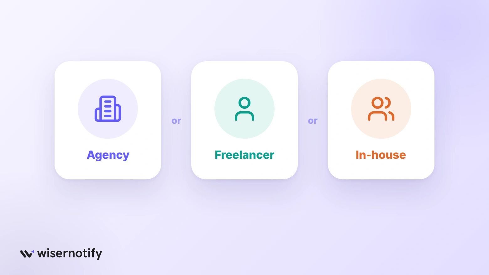 Three ways to staff CRO: an agency, a freelancer or an in-house team